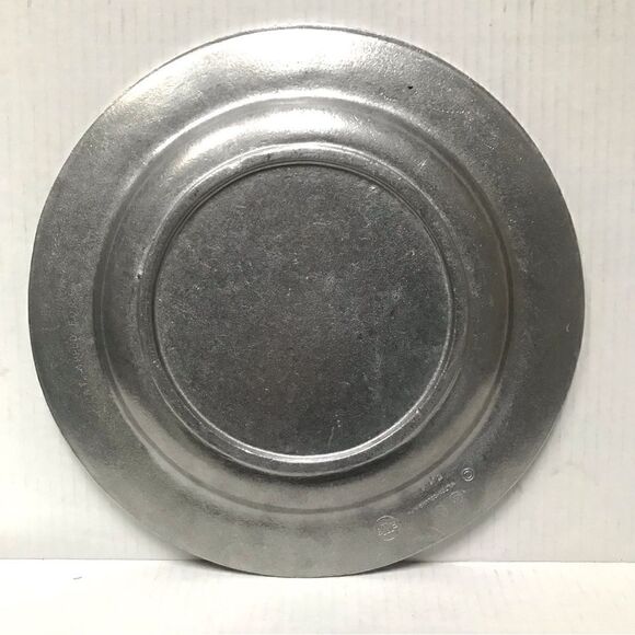 Vintage Wilton Columbia PA RWP pewter plate “days of the week” -Wednesday rare - Picture 3 of 4